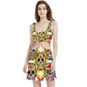 Sugar Skulls Velvet Cutout Dress View1