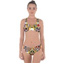 Sugar Skulls Criss Cross Bikini Set View1