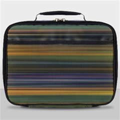 Multicolored Linear Abstract Print Full Print Lunch Bag by dflcprintsclothing