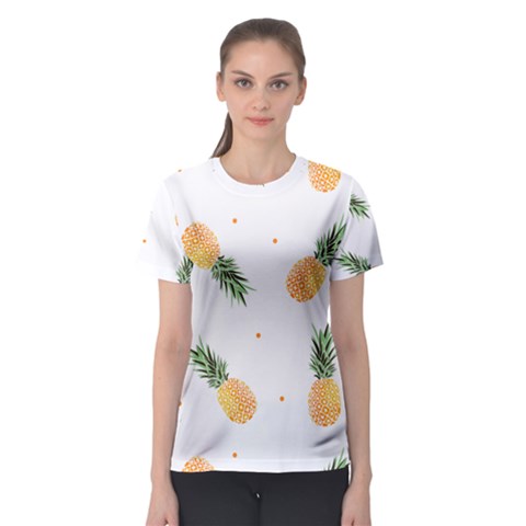 Pineapple Pattern Women s Sport Mesh Tee by goljakoff