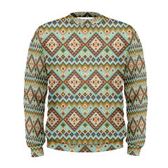 Native American Pattern Men s Sweatshirt by ExtraAwesomeSauce