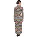 Native American Pattern Turtleneck Maxi Dress View2