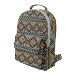 Native American Pattern Flap Pocket Backpack (large) by ExtraAwesomeSauce