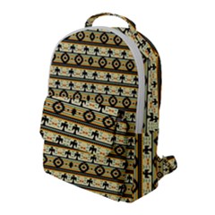 Native American Pattern Flap Pocket Backpack (large) by ExtraAwesomeSauce