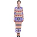 Native American Pattern Turtleneck Maxi Dress View1