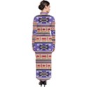 Native American Pattern Turtleneck Maxi Dress View2