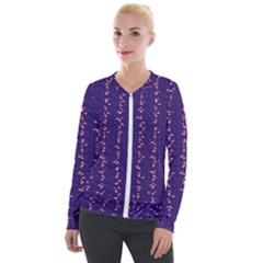 Sparkles Velvet Zip Up Jacket by Sparkle