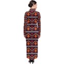 Native American Pattern Turtleneck Maxi Dress View2