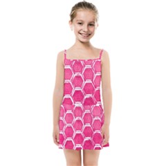 Hexagon Windows Kids  Summer Sun Dress by essentialimage365