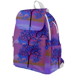 Tree Sunset Top Flap Backpack by icarusismartdesigns