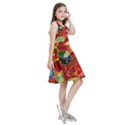 Floral Abstract Kids  Skater Dress View3