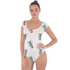 Pineapples Short Sleeve Leotard  by goljakoff