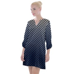 Zappwaits- Open Neck Shift Dress by zappwaits