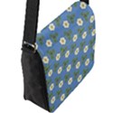 Flowers leaves. floristic pattern Flap Closure Messenger Bag (L) View2