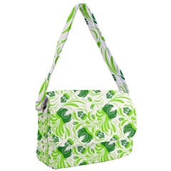 Green Leaves Courier Bag by Eskimos