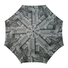 Aerial View Montevideo Uruguay Golf Umbrellas by dflcprintsclothing