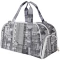 Aerial View Montevideo Uruguay Burner Gym Duffel Bag View1