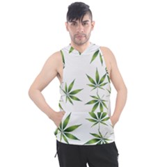 Cannabis Curative Cut Out Drug Men s Sleeveless Hoodie by Dutashop