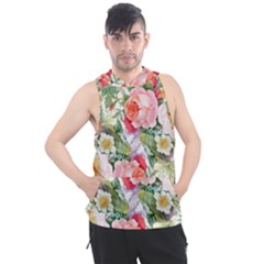 Garden Flowers Men s Sleeveless Hoodie by goljakoff