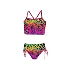 Abstract Jungle Girls  Tankini Swimsuit by icarusismartdesigns