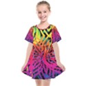 Abstract Jungle Kids  Smock Dress View1