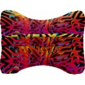 Abstract Jungle Velour Seat Head Rest Cushion View2