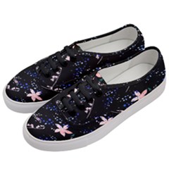 Sparkle Floral Women s Classic Low Top Sneakers by Sparkle