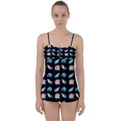 Sea Shells Babydoll Tankini Set by Sparkle