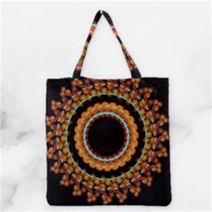 Mandala - 0009 - A Fast 24 Grocery Tote Bag by WetdryvacsLair