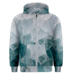 Green Blue Sea Men s Zipper Hoodie by goljakoff