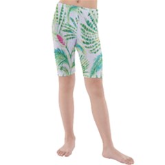  Palm Trees By Traci K Kids  Mid Length Swim Shorts by tracikcollection