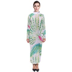  Palm Trees By Traci K Turtleneck Maxi Dress by tracikcollection