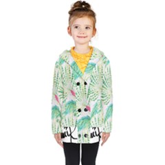  Palm Trees By Traci K Kids  Double Breasted Button Coat by tracikcollection