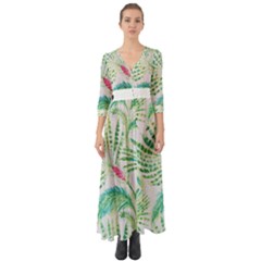  Palm Trees By Traci K Button Up Boho Maxi Dress by tracikcollection