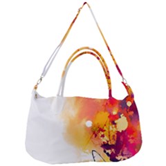 Autumn Paint Removal Strap Handbag by goljakoff