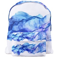 Blue Smoke Giant Full Print Backpack by goljakoff