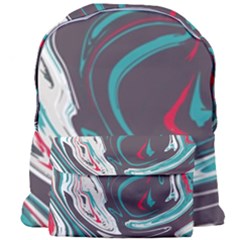 Vector Vivid Marble Pattern 1 Giant Full Print Backpack by goljakoff