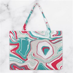 Vector Vivid Marble Pattern 4 Medium Tote Bag by goljakoff