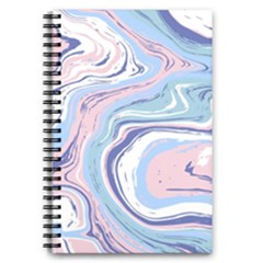 Vector Vivid Marble Pattern 11 5 5  X 8 5  Notebook by goljakoff