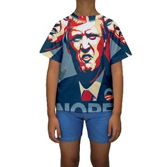 Trump2 Kids  Short Sleeve Swimwear by goljakoff