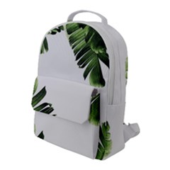 Green Banana Leaves Flap Pocket Backpack (large) by goljakoff