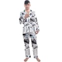 Skater-Underground Men s Long Sleeve Satin Pajamas Set View1