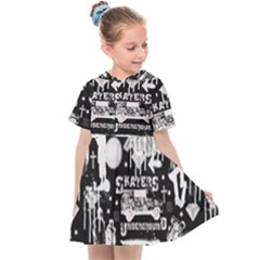 Skater-underground2 Kids  Sailor Dress by PollyParadise