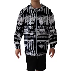 Skater-underground2 Kids  Hooded Windbreaker by PollyParadise