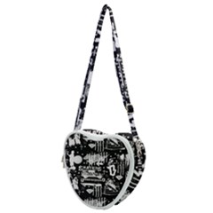 Skater-underground2 Heart Shoulder Bag by PollyParadise