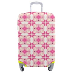 Pink-shabby-chic Luggage Cover (medium) by PollyParadise