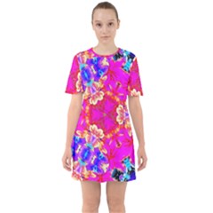 Newdesign Sixties Short Sleeve Mini Dress by LW41021