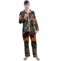 Goghwave Men s Long Sleeve Satin Pajamas Set by LW41021