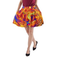 Sun & Water A-line Pocket Skirt by LW41021