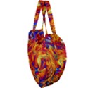 Sun & Water Giant Heart Shaped Tote View3